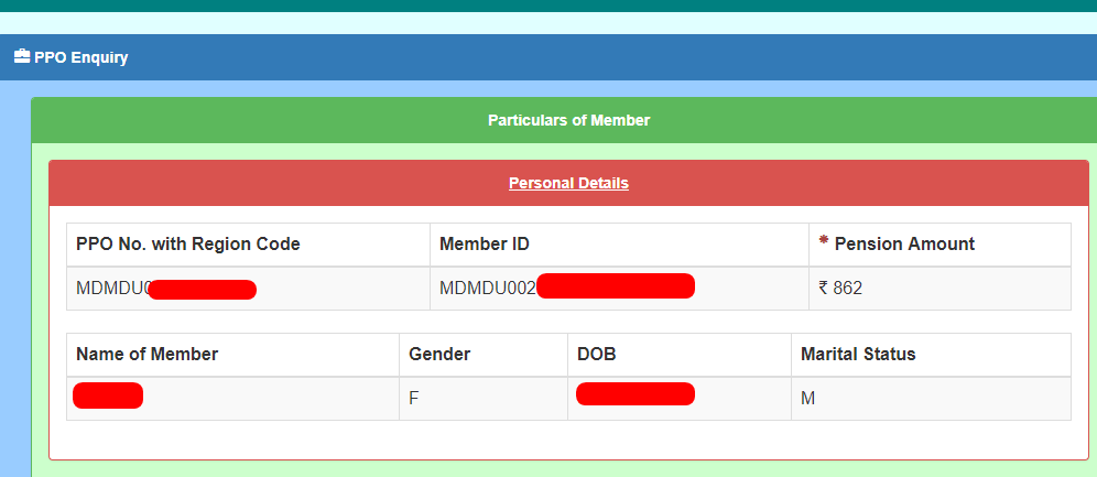 PPO Enquiry Get Your Pension Payment Order PPO Details